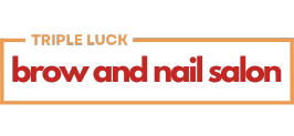 Triple Luck Brow And Nail Salon Logo